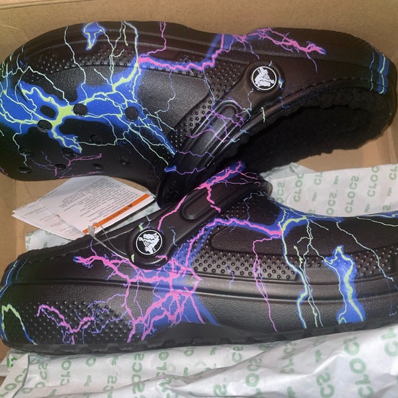 Crocs Lightning Pattern Clogs - Picture 3 of 5